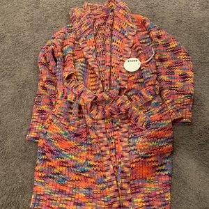 Staud Cardigan sunset (size XS)